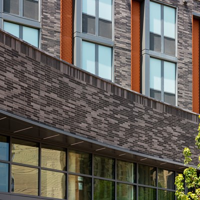 klaycoat brick commercial project solaire 8200 dixon