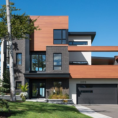 Cedar Harrywood mac metal cladding